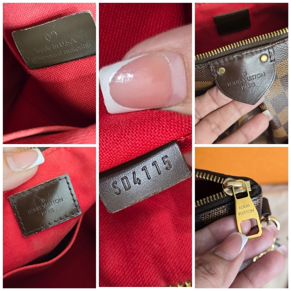 Louis Vuitton Damier Ebene Siena PM Bag - Picture 15 of 17